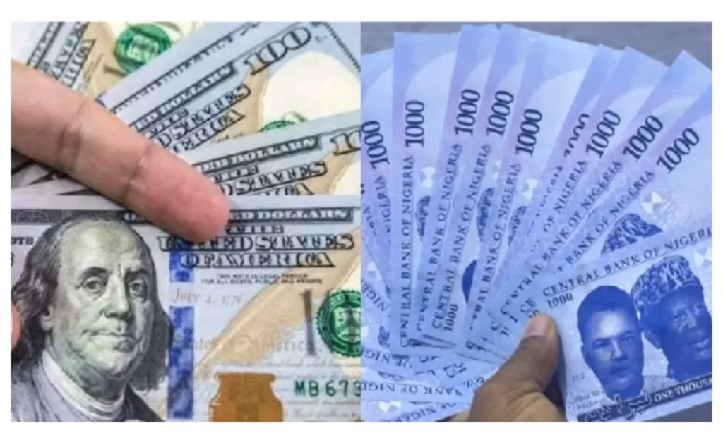 naira and dollar