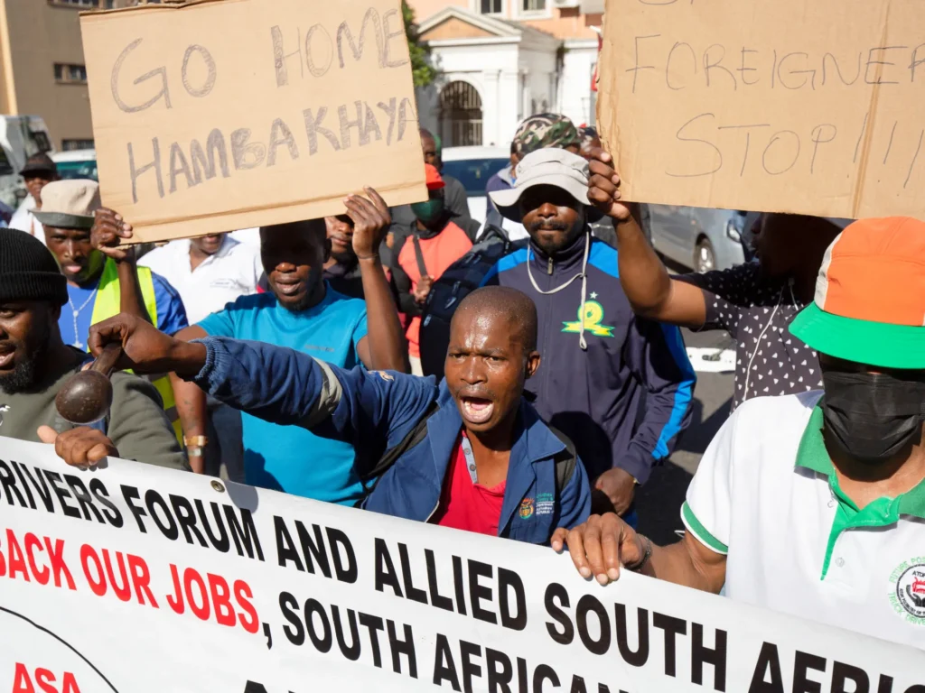 South Africa order foreigners