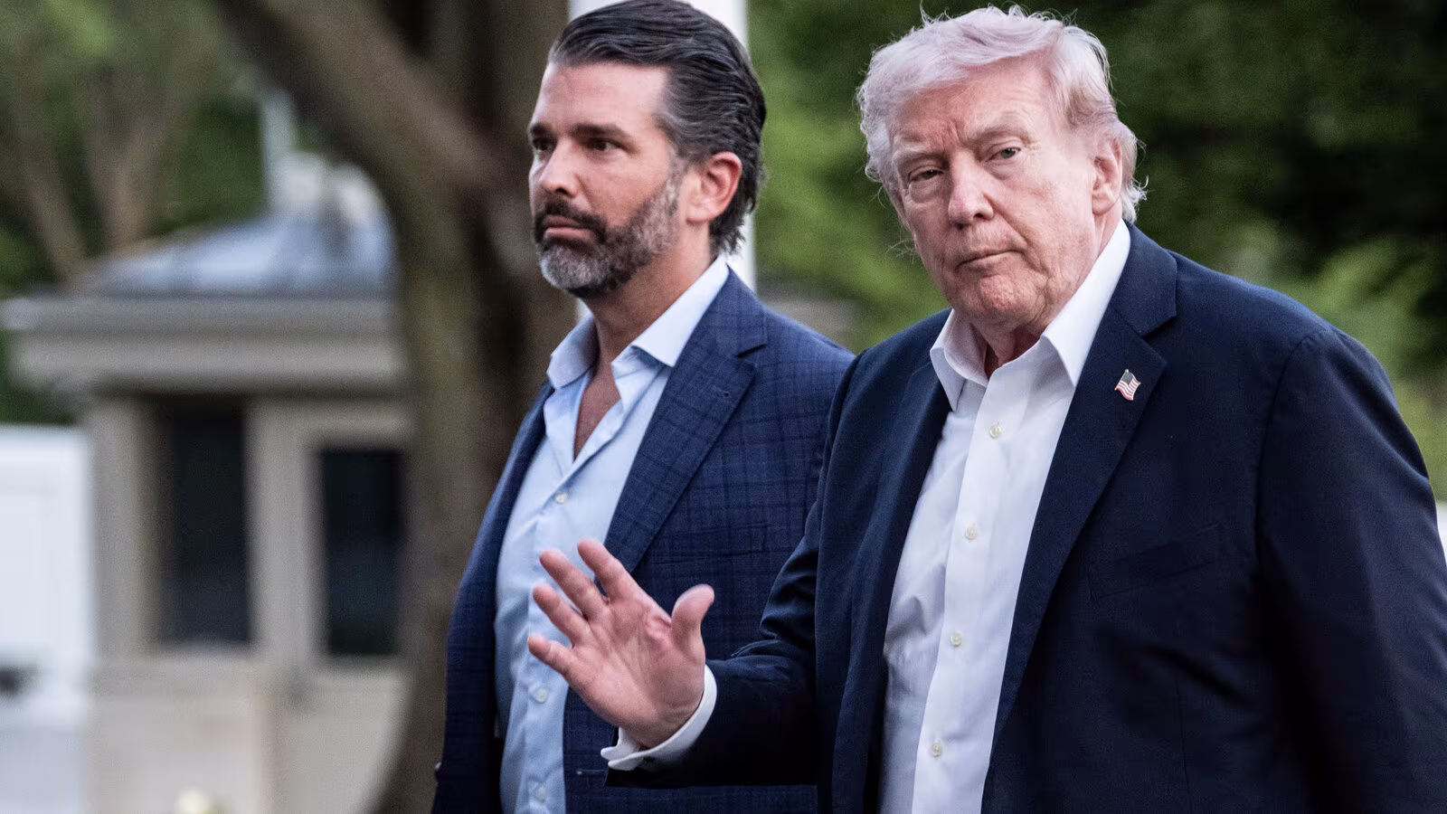 trump and son