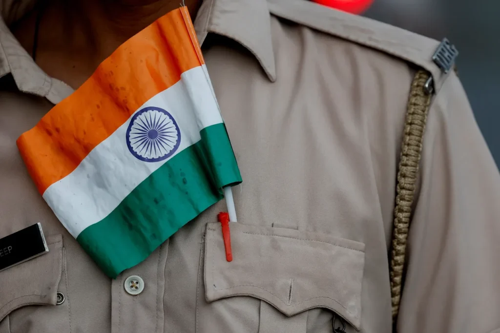 indian police arrest