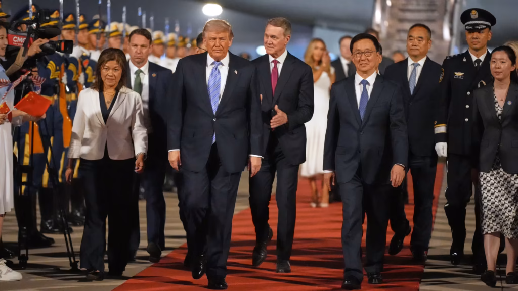 trump in china