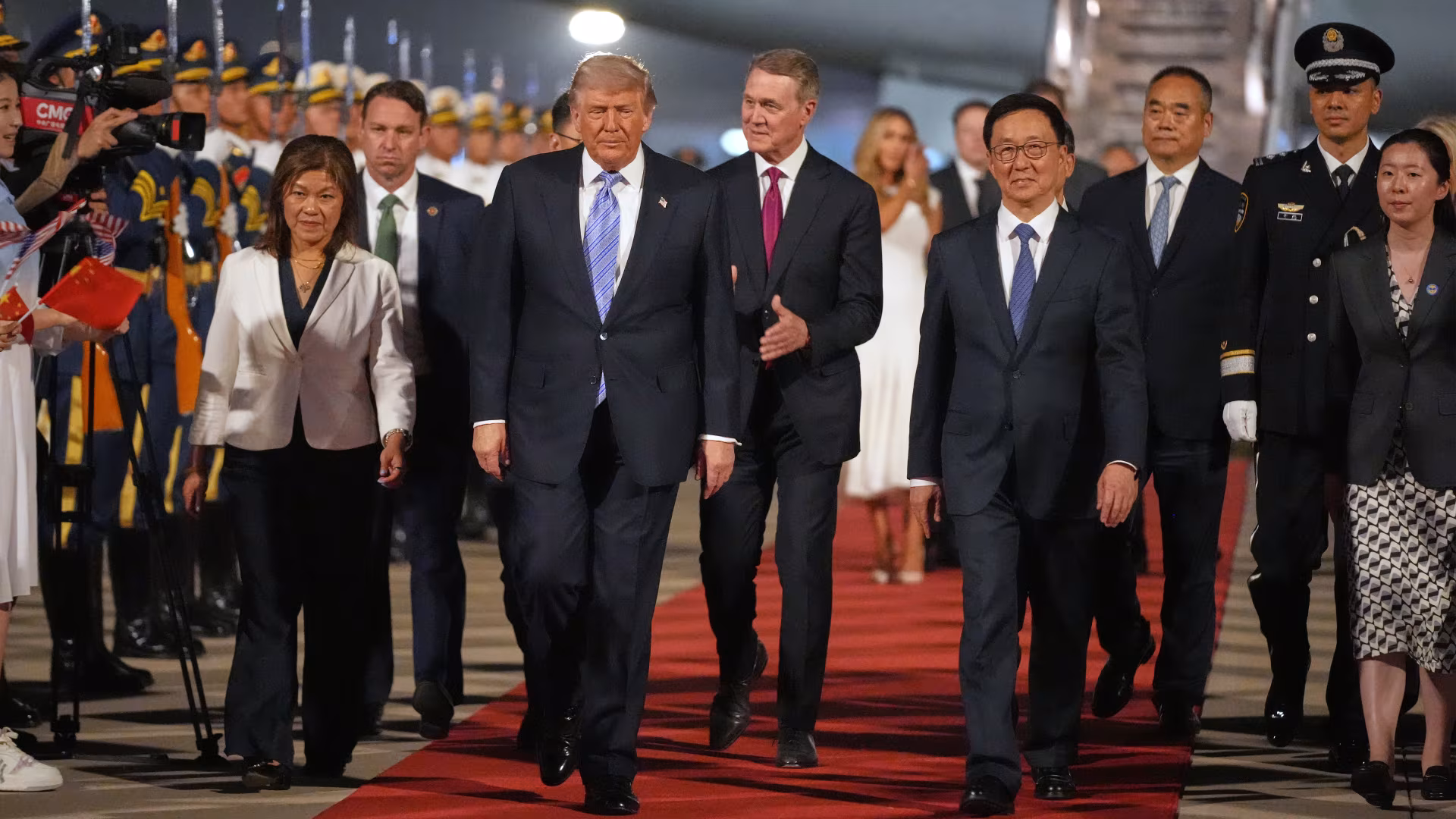trump in china