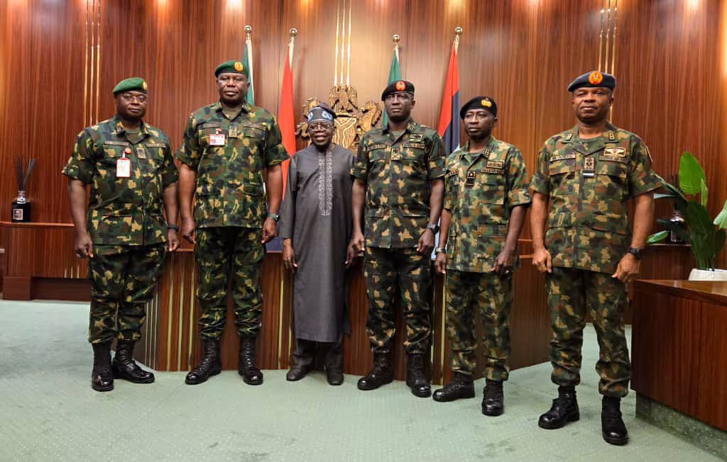 tinubu with army